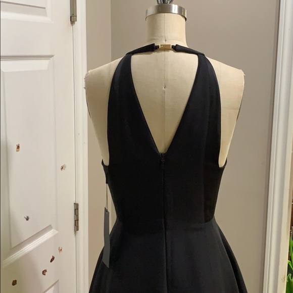 Halston Heritage Black Forest Flute Gown - Picture 5 of 5